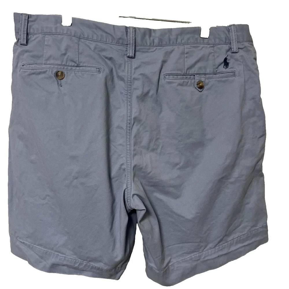 Polo Ralph Lauren Men's blue Size 36 Chino Stretch Straight Fit cotton shorts